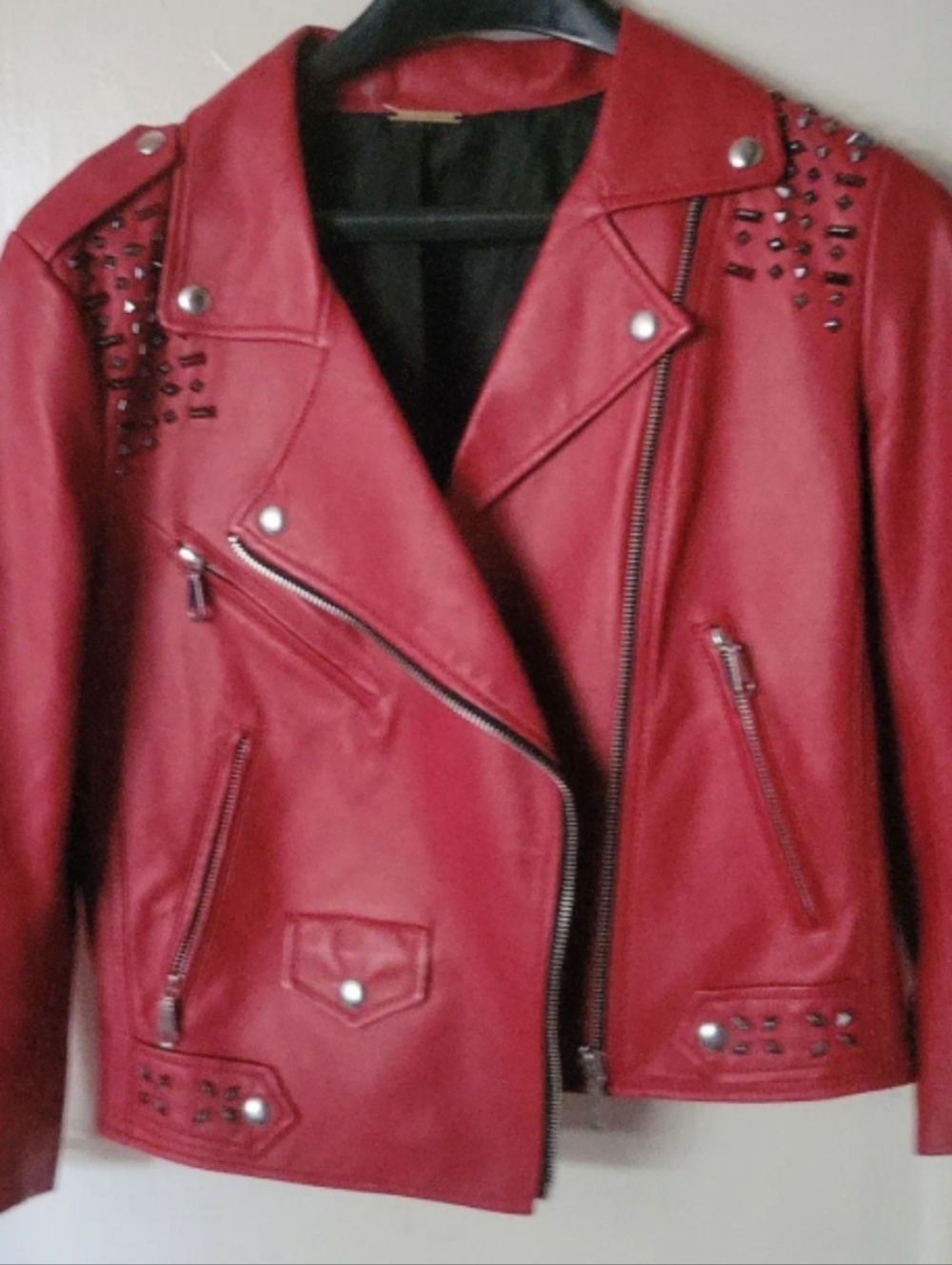PRELOVED REBECCA MINKOFF Size M LEATHER JACKET
